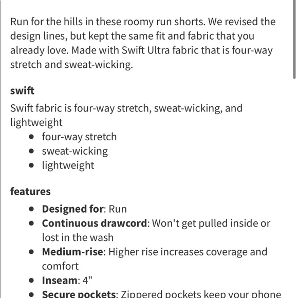 Lululemon tracker short in boysenberry size 6 4” inseam - Picture 8 of 10